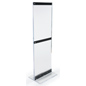 Attention Grabbing Floor-Standing Acrylic Graphic Holder Floor-Standing Acrylic Graphic Holder Holds 1 or 2 Posters