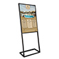 24x36 SEG Fabric Poster Display for Retail or Business Promotions 24x36 SEG fabric poster display with dye-sublimation printing on front panel
