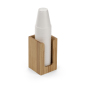 Cup Lid Holder with Beautiful Minimalist Design 4.6w x 7.8h wooden cup lid holder