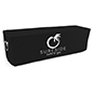 These Custom Printed Fitted Tablecloth Features Custom White Imprinting to Expand Your Marketing Efforts Custom printed fitted tablecloths offer high quality vinyl printing