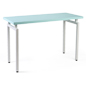 Nestable Merchandise Display Table with Metal Legs Metal and MDF nestable merchandise display table