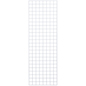 Durable 2' x 6' White Wire Gridwall Panel 2' x 6' White Wire Gridwall Panel with Durable Construction