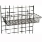 Gridwall Basket: 24" x 4" x 12" gridwall basket