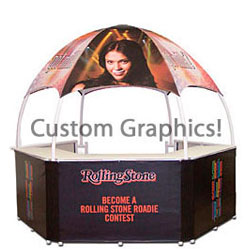 10 x 10 Portable Booth with Custom Graphics 10 x 10 Portable Booth with Custom Graphics