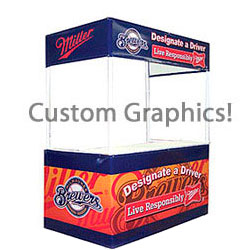 Portable Display Booth for Outdoor Trade Shows Portable Display Booth for Outdoor Trade Shows