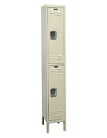 Double Tier Lockers Offer Security yet Easy for Students or Employees to Use Double Tier Lockers with GREENGUARD Children & School Certification