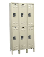 Steel Lockers are Durable Storage Solutions with Organization Hooks Steel Lockers with 4 Hooks