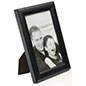 Black Wood Photo Frame for 4" x 6" Pictures Black Wood Photo Frame for 4" x 6" Pictures