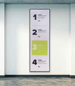 Sanitize Sign Screens and Computer Monitors for Clean Public Places Cleaning Digital Signage