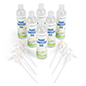 This Hand Sanitizer Gel Comes now offers a Money Saving (2) Six Packs for Sharing Hand sanitizer gel in 2 inch diameter bottles