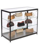 Aluminum Display Case Counter, 48" Overall Width