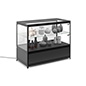 Illuminated Glass Merchandise Counter for Museums Illuminated Glass Merchandise Counter, 48" Overall Width