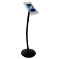 Tilting & Rotating Acrylic Enclosure Plastic iPad Floor Stand