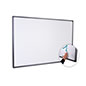 Digital Interactive Whiteboard Creates a Professional Cable Free Display Environment 86" digital interactive whiteboard with wired connectivity