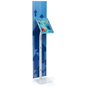 Aluminum iPad Pro Kiosk with 60" Banner iPad Pro Kiosk with 60" Banner for Retail Settings