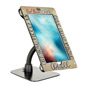Flex Arm Tablet Mount Custom Holder for 12.9 iPad - Personalized UV Printed Graphics Black UV printed flex arm tablet mount custom holder for 12.9 iPad