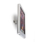 Secure iPad Wall Mount - Safe Wall Hanging Display Solution Secure iPad wall mount with silver gloss finish creates modern look