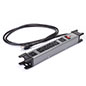 6-Outlet Industrial Surge Protector, 72 inch Power Cords Provides Ample Reach to Electrical Box 6-outlet industrial surge protector has 1200 Joules protection rating