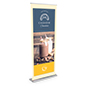 Custom Marketing 33" Retractable Vinyl Banner Stand 33" Retractable Vinyl Banner Stand for Custom Marketing