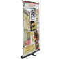 Retractable for Easy Assembly Custom Printed Graphics Banners Display