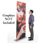 Pullup Banner for 31" Custom Graphic Features Simple Hook & Loop Attachment Pullup Banner