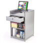 Cash Counter Measures 24"w - Silver Finish Cash Counter