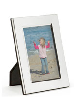 Silver Plated Picture Frames Are Made Of Aluminum & Have A Glass Lens Silver Plated Picture Frames