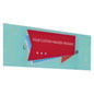 Second Surface Printed Custom Acrylic Panel Wall Sign Custom Acrylic Panel Wall Sign with Second Surface Printing