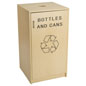 Swing Open Front Recycling Containers for Cans and Bottles Recycling Containers for Cans and Bottles with Swing Open Front
