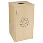 Non-Lockable Door Café Recycling Cabinet Café Recycling Cabinet with Non-Lockable Door