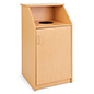 Top-Loading Restaurant Receptacle, Durable Construction Top-Loading Restaurant Receptacle for Food Service