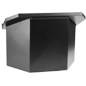 Tabletop Lectern: Tri-Folding In Black Melamine tabletop lectern