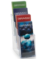 Clear cost-effective Leaflet Displays