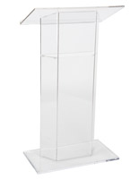 Acrylic Lectern, 26.75 Overall Height