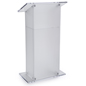 Frosted Plexiglass Pulpit Great for Presentations Presentation Frosted Plexiglass Pulpit