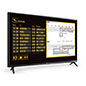 This Commercial Grade TV for Signage Makes It Easy to Be Efficient With USB Data Cloning Commercial grade TV for signage with Bluetooth and WIFI connectivity