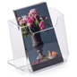 Oblique View of Tabletop Brochure Holders Frameless Tabletop Brochure Holders
