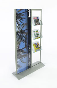 Use these outdoor poster holders to protect graphics and other signage.