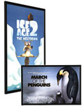 Poster Light Box: 27" x 41" Black w/Snap Open Frame poster light box
