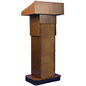 Walnut Lectern: Adjustable height adjustable height