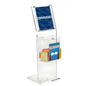 Floor Standing Lead Box Great for Charity Events Clear Floor Standing Lead Box