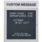 Letter Boards: 24" X 36" w/ header letter boards
