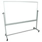 Rolling Magnetic Whiteboard with Magnetic Sides Rolling Magnetic Whiteboard