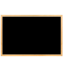 36" x 24" Black Chalkboard With Chalk & Eraser Black Chalkboard With Chalk & Eraser