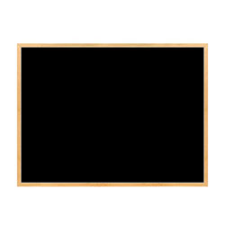 48" x 36" Black Chalkboard With Chalk & Eraser black chalkboard