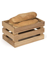 Collapsible Wooden Produce Crate Natural Wooden Produce Crate