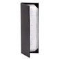 Menu Holder: Black, Bistro Style plastic wine card list covers