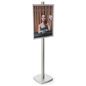 Oblique View of 22x28 Snap Frame Display Stand Metal 22x28 Snap Frame Display Stand
