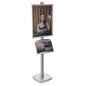 Stable 22x28 Snap Metal Frame with Literature Tray Durable 22x28 Snap Metal Frame with Literature Tray