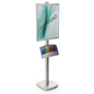 22x28 Pedestal Poster Stand with Weighted Base 22x28 Pedestal Poster Stand for Floor